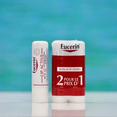 Son dưỡng môi Eucerin Lip Active SPF20 hỗ trợ giảm khô nứt 4.8g