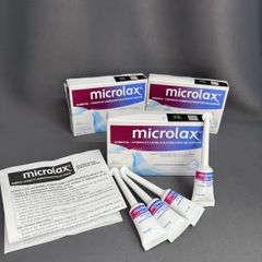 Thải độc đại tràng, giảm táo bón Microlax Sorbitol Citrate và Sodium Laurilsufoacetate - 4 ống