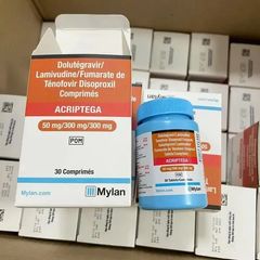 (Hàng công ty) Acriptega – Arv Phòng Ngừa Phơi Nhiễm HIV – Hãng Mylan - Lọ 30 Viên Chính hãng - Lọ 30 viên - Cao Cấp Chính Hãng Auth 100% Lọ 30 viên 423221