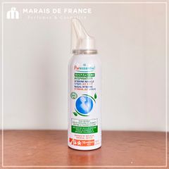 Xịt Rửa Mũi Puressentiel 100ml - Nước Biển và Hoa Cúc Bio, Giảm Nghẹt Mũi An Toàn, Không Cồn, Dành Cho Người Nhạy Cảm