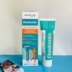 Gel Xoa Bóp Giảm Đau Khớp Granions Chondrostéo 100ml - Tinh Dầu Lộc Đề Xanh, Giảm Đau Viêm Khớp, Thoải Mái Khớp R.H