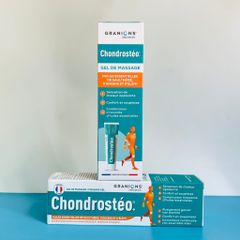 Gel Xoa Bóp Giảm Đau Khớp Granions Chondrostéo 100ml - Tinh Dầu Lộc Đề Xanh, Giảm Đau Viêm Khớp, Thoải Mái Khớp R.H