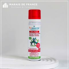 Puressentiel Xịt Chống Muỗi Thiên Nhiên 75ml - Chống Muỗi & Làm Dịu Da, An Toàn Cho Gia Đình, Hiệu Quả Lên Đến 7 Giờ
