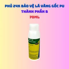 70ml Bảo Vệ Lá Vàng 24K - Phủ Bảo Vệ Chống Xước Đế Gốc PU Cho Ô Tô và Đồ Trang Trí Nội Thất