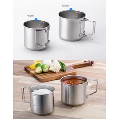 Bộ 2 Cốc Uống Nước Thép Không Gỉ LocknLock 550ml và 450ml - Thiết Kế Gọn Nhẹ, Chất Liệu An Toàn, Phù Hợp Du Lịch