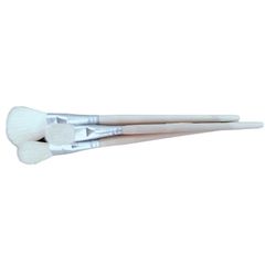 Bộ 3 cọ lông thỏ dùng quét keo phủ - Dụng cụ vệ sinh và dặm vàng cho hoạ sĩ và thợ thi công