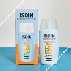 Kem Chống Nắng Dạng Nước ISDIN Fusion Water SPF50 - Không Cay Mắt, Không Nhờn Rít, Phù Hợp Cho Da Dầu và Nhạy Cảm, 50ml