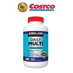 Vitamin Tổng Hợp Kirkland Signature Daily Multi 500 Viên - Bổ Sung Vitamine và Khoáng Chất Thiết Yếu Cho Người Lớn Từ Mỹ
