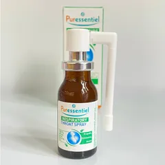 Xịt Họng Keo Ong Puressentiel 15ml - Giảm Ho, Làm Dịu Họng Tức Thì, Chăm Sóc Hô Hấp Từ Thiên Nhiên, An Toàn Cho Cổ Họng
