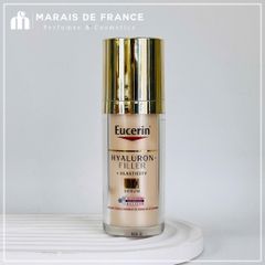 Tinh Chất Eucerin Hyaluron-Filler + Elasticity 3D Serum 30ml - Giảm Nếp Nhăn & Mờ Đốm Nâu cho Da Lão Hóa, Căng Mịn Rạng Rỡ