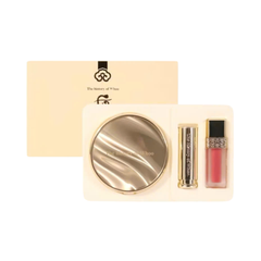 Set Phấn Phủ The Whoo Gongjinhyang Mi Luxury Glow + 2 Son Mini - Phấn Nén Kiểm Soát Dầu, Làn Da Sáng Mịn, Quà Tặng Sang Trọng