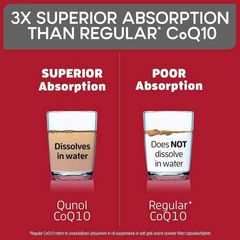Viên Uống Hỗ Trợ Tim Mạch Qunol Ultra CoQ10 100mg - Giải Pháp Chống Đột Quỵ, Tăng Cường Sức Khỏe Tim Mạch, 180 Viên
