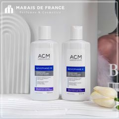 Dầu Gội ACM Novophane.K 125ml - Giải Pháp Chuyên Biệt Làm Sạch Gàu, Giảm Ngứa & Làm Dịu Da Đầu - Dược Mỹ Phẩm Pháp
