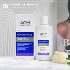 Dầu Gội ACM Novophane.K 125ml - Giải Pháp Chuyên Biệt Làm Sạch Gàu, Giảm Ngứa & Làm Dịu Da Đầu - Dược Mỹ Phẩm Pháp