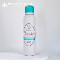 Xịt Khử Mùi Rogé Cavaillès Dermato 48H - Dành cho Da Nhạy Cảm, Hương Trà Xanh & Hoa Trắng 125ml, Kiểm Soát Mùi Hiệu Quả, An Toàn