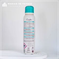 Xịt Khử Mùi Rogé Cavaillès Dermato 48H - Dành cho Da Nhạy Cảm, Hương Trà Xanh & Hoa Trắng 125ml, Kiểm Soát Mùi Hiệu Quả, An Toàn