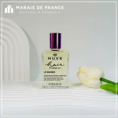 Mặt nạ tóc Nuxe Hair Prodigieux 30ml - Phục hồi hư tổn, dưỡng ẩm mái tóc mềm mượt, óng ả tự nhiên và giảm gãy rụng