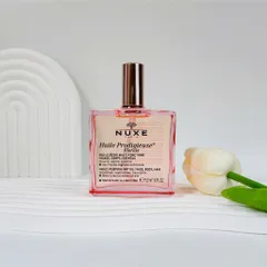 Dầu Khô Đa Năng Nuxe Huile Prodigieuse Florale 50ml - Dưỡng ẩm Da & Tóc, Hương Hoa Tươi Mát, Chăm Sóc Toàn Diện