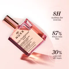 Dầu Khô Đa Năng Nuxe Huile Prodigieuse Florale 50ml - Dưỡng ẩm Da & Tóc, Hương Hoa Tươi Mát, Chăm Sóc Toàn Diện