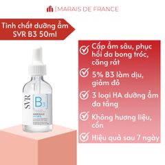 Tinh Chất Cấp Ẩm Phục Hồi Da SVR Ampoule [B3] Hydra 30ml - Vitamin B3 & Hyaluronic Acid Cho Da Khô, Nhạy Cảm, Khỏe Mạnh