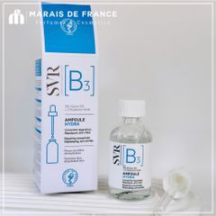 Tinh Chất Cấp Ẩm Phục Hồi Da SVR Ampoule [B3] Hydra 30ml - Vitamin B3 & Hyaluronic Acid Cho Da Khô, Nhạy Cảm, Khỏe Mạnh