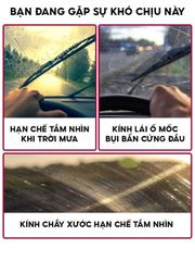 Nước Rửa Kính Ô Tô CLEARWAY - Làm Sạch Sâu, Không Vệt, An Toàn Cho Cần Gạt - Hương Chanh Sả Tự Nhiên, 5L Tiết Kiệm