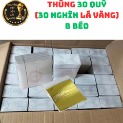 Thùng 30,000 Lá Vàng Dát 18K Siêu Bóng Đẹp - Trang Trí Nội Thất, Đồ Thờ, Decor Tăng Thẩm Mỹ Sáng Tạo