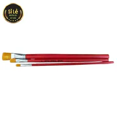 Bộ 3 Cọ Chổi Cước Cán Đỏ Quét Keo Phủ và Vệ Sinh - Dặm Vàng Siêu Tiện Lợi cho Công Việc Hàng Ngày