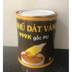 Nhũ Vàng Cao Cấp 500g 999K Gốc PU Siêu Bóng - Chuyên Dùng Trang Trí Kim Loại, Gỗ, Nhựa - Bền Màu, Dễ Sử Dụng, Hàng Ngoại Thất
