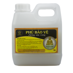 Combo Keo & Phủ Gốc Nước 1kg - Chất Liệu Thấm Hút, Dát Vàng Dễ Dàng, Sử Dụng Với Lá Vàng Công Nghiệp