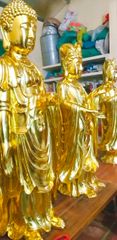 Combo keo dát vàng 24K cho kim loại, gỗ, nhựa - Bộ phủ 2 thành phần tạo hiệu ứng bóng sáng hoàn hảo