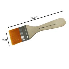Combo 5 Chổi Cước Mềm Đầu Vuông 4cm - Dụng Cụ Vệ Sinh & Dặm Vàng Chất Lượng Cao, Dễ Sử Dụng và Tái Sử Dụng