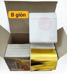 Thùng 25 Hộp Lá Vàng Đài Loan Đế Vương B - 50000 Lá Dát Vàng Trang Trí Nội Thất, Đồ Thờ, Tượng Phật, Phào Chỉ