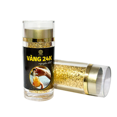 Lọ Vàng 24K Nguyên Chất 0.5g - Sản Phẩm Spa, Làm Đẹp, Trang Điểm, Dưỡng Serum Mỹ Phẩm Chất Lượng Cao