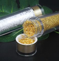 Lọ Vàng 24K Nguyên Chất 0.5g - Sản Phẩm Spa, Làm Đẹp, Trang Điểm, Dưỡng Serum Mỹ Phẩm Chất Lượng Cao
