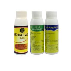 Keo Dán Vàng 24K 100ml & Phủ Bảo Vệ Vàng PU 170ml - Chuyên Dùng Dát Vàng Kim Loại, Gỗ, Nhựa, Đá, Gốm Sứ, Dễ Thi Công, Độ Bóng Cao