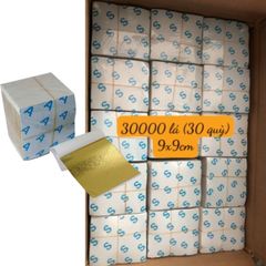Thùng 30 Quỳ Lá Nhật Vàng/Bạc - 30.000 Lá Kích Thước 9x9cm Trang Trí Nghệ Thuật & Thủ Công Mỹ Nghệ