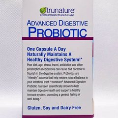 Viên uống tốt cho hệ tiêu hóa trunature Advanced Digestive Probiotic 100 viên