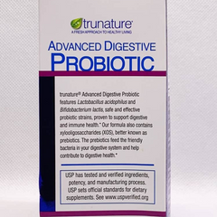 Viên uống tốt cho hệ tiêu hóa trunature Advanced Digestive Probiotic 100 viên