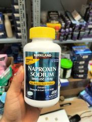 Viên uống giảm đau hạ sốt Kirkland Signature Naproxen Sodium 220mg - Giảm đau hiệu quả, 400 viên cho người lớn và trẻ em từ 12 tuổi trở lên