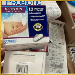  trunature Advanced Digestive Probiotic hỗ trợ tiêu hóa - Tăng cường miễn dịch, hàng nội địa Mỹ,  100 viên