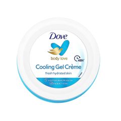 Kem Dưỡng Ẩm Làm Mát Da Dove Body Love Cooling Gel Creme 145ml - Không Nhờn Rít, Dưỡng Ẩm Lâu Dài, Phù Hợp Mọi Loại Da