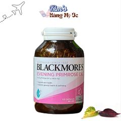 Viên uống Blackmores Evening Primrose Oil 120 viên - Hỗ trợ cân bằng nội tiết tố nữ, giảm triệu chứng PMS và chăm sóc da khỏe mạnh