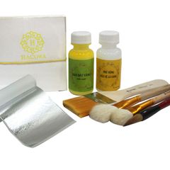 Combo Dát Vàng Mini Gốc Nước - Bộ Đồ Chơi Thủ Công PU Siêu Hạt Dẻ Cho Nghệ Thuật Trang Trí Sáng Tạo