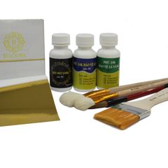 Combo Dát Vàng Mini Gốc Nước - Bộ Đồ Chơi Thủ Công PU Siêu Hạt Dẻ Cho Nghệ Thuật Trang Trí Sáng Tạo