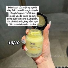 Mặt nạ ngủ dưỡng sáng da Belif Super Knights Multi Vitamin Mask 75ml - Bổ sung Vitamin, Làn da rạng rỡ tự nhiên, Chăm sóc da đêm hiệu quả