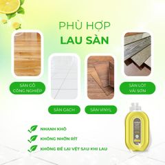 Nước Lau Sàn Đa Năng Method Tinh Dầu Chanh Gừng 739ml - Sạch Bóng, Khử Khuẩn An Toàn Cho Sàn Nhà