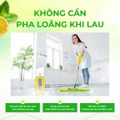 Nước Lau Sàn Đa Năng Method Tinh Dầu Chanh Gừng 739ml - Sạch Bóng, Khử Khuẩn An Toàn Cho Sàn Nhà