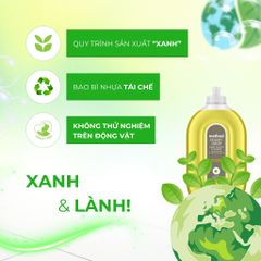 Nước Lau Sàn Đa Năng Method Tinh Dầu Chanh Gừng 739ml - Sạch Bóng, Khử Khuẩn An Toàn Cho Sàn Nhà