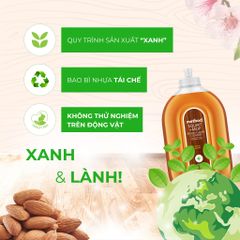 Nước Lau Sàn Gỗ Chuyên Dụng Method Mỹ - Hương Tinh Dầu Hạnh Nhân 739ml - An Toàn, Hiệu Quả Cho Sàn Gỗ, Tiện Dụng Và Thân Thiện Với Môi Trường